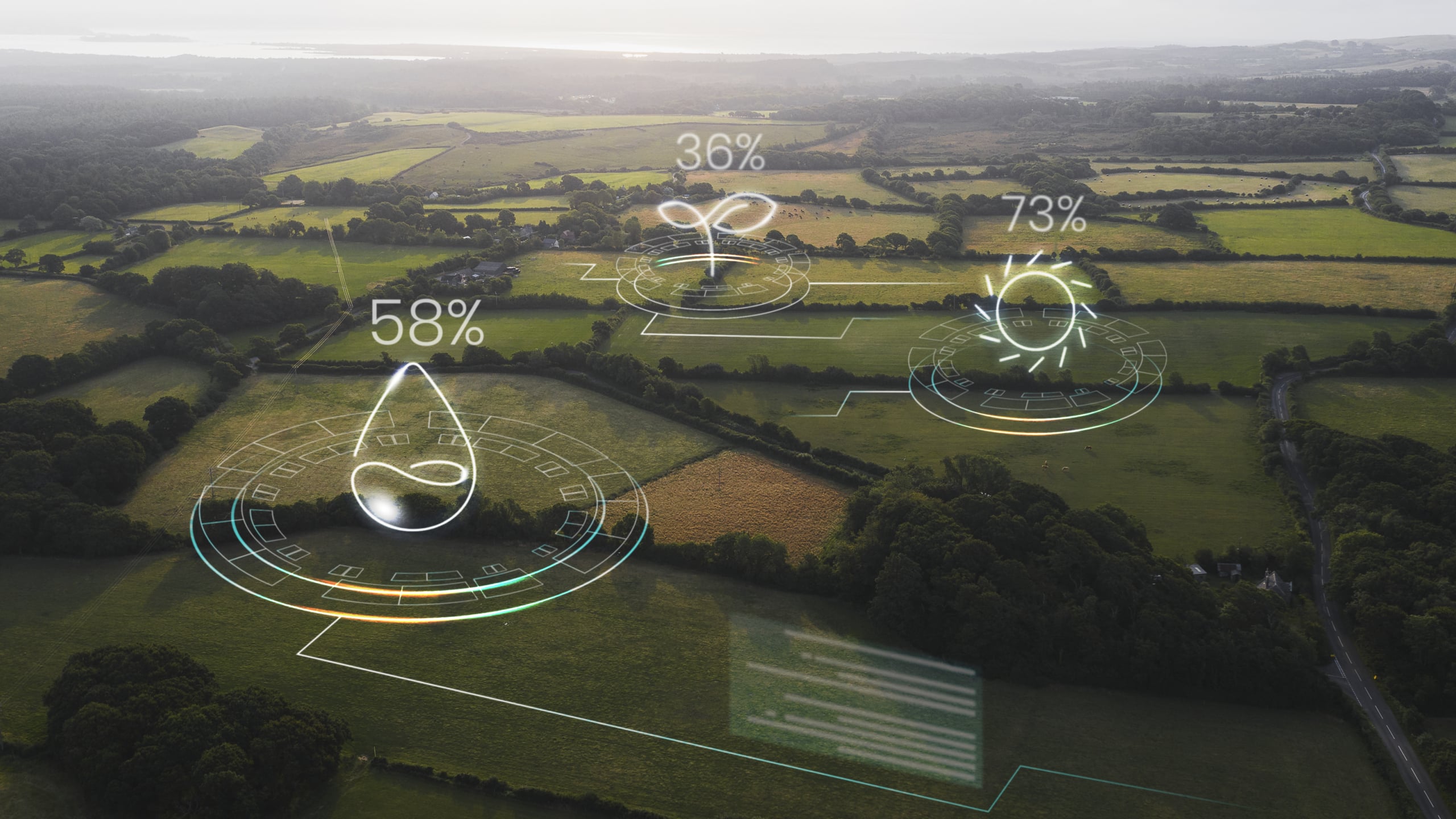 données agricoles récoltées par drone