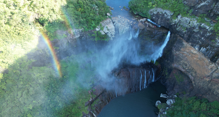 7 cascades à l'ile maurice