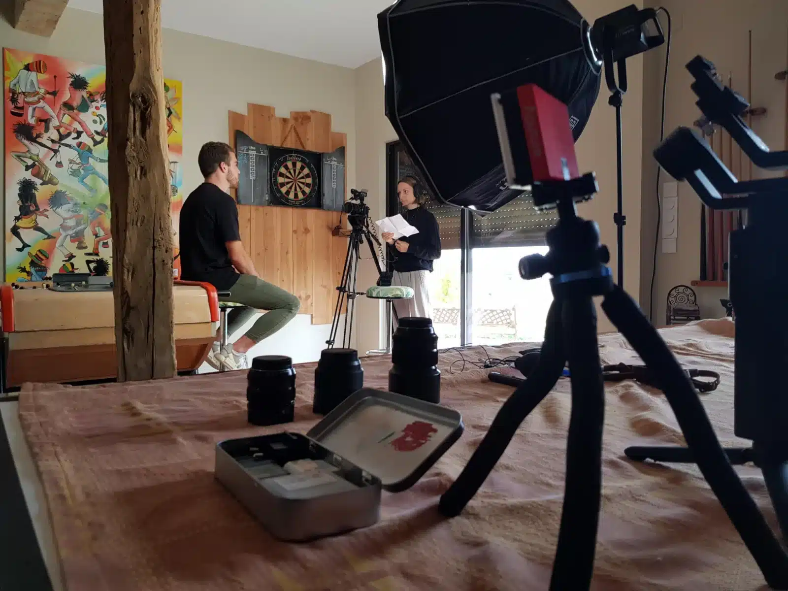 Atelier de montage vidéo à partir d’images de drone